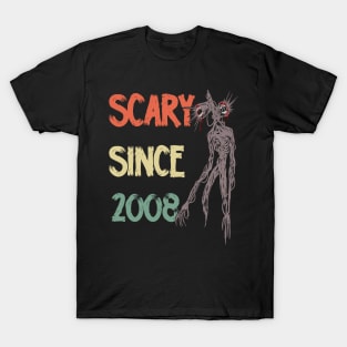 Scary since 2008 siren head T-Shirt